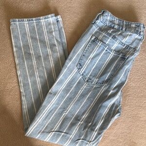 Striped Blue Jeans - pacsun size 26